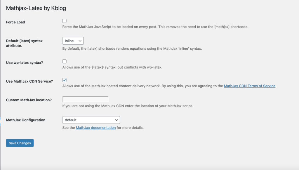 Markdownで数式 Wordpressで数式 森の中